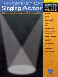 The Contemporary Singing Actor Vocal Solo & Collections sheet music cover